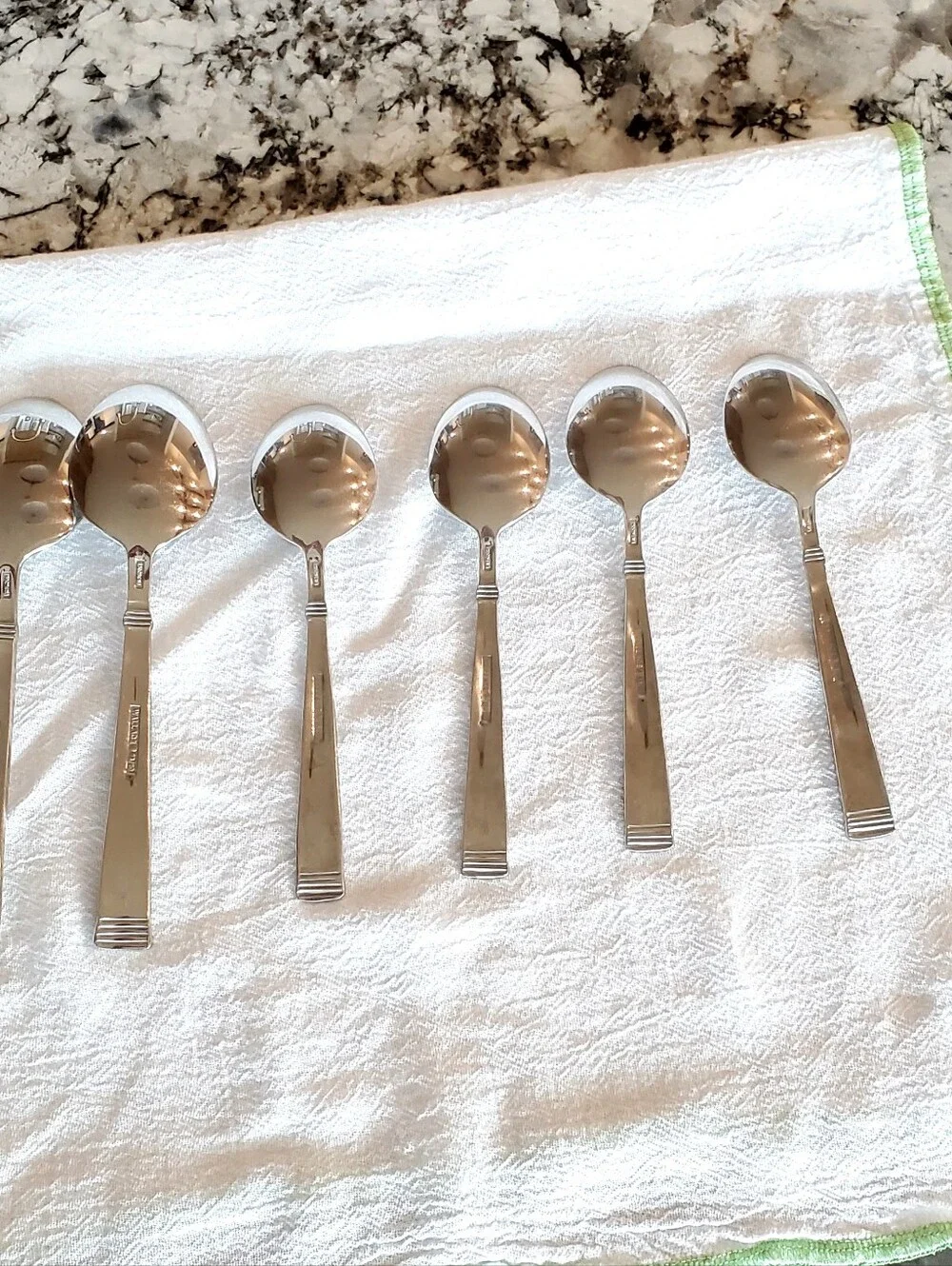 Wallace Napoli Frost Stainless Steel 18/10 Flatware 15 Pc. Vintage Discontinued